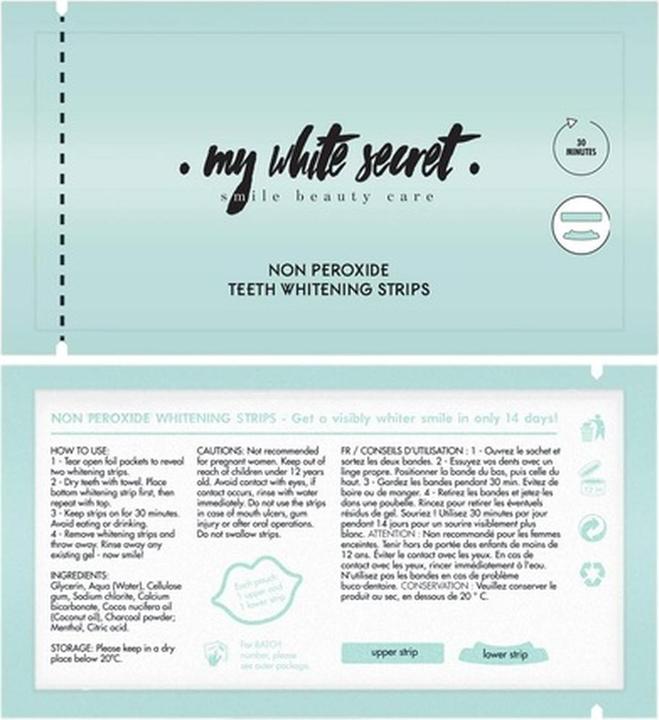 Produktbild My White Secret Teeth Whitening Strips (Bleaching Strips)