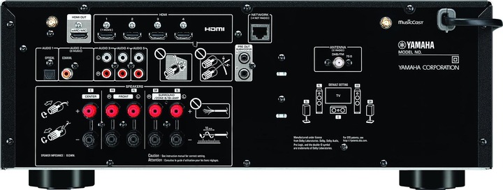 Image du produit Yamaha RX-V4A (5.2 canaux, AM, FM, DAB+)