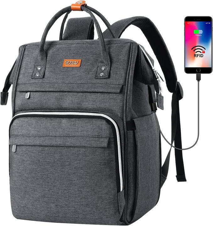 Actual product image Rjeu Rucksack mit Laptopfach & USB-Anschluss (20 l)