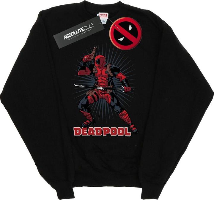 Immagine prodotto Deadpool Gun Sword Burst Felpa Uomo (XXL)