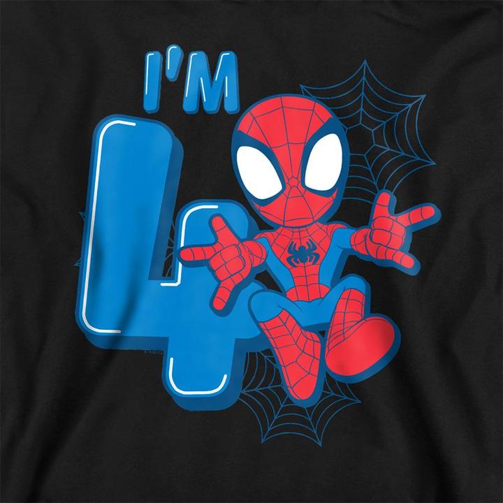 Produktbild Spiderman Cute Spidey Kapuzenpullover 4. Geburtstag (128)