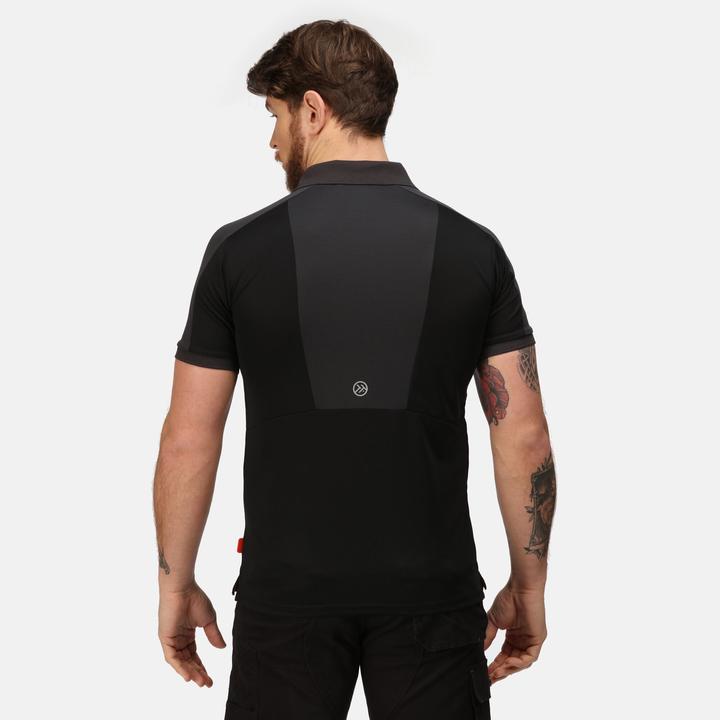 Produktbild Regatta Poloshirt Offensive feuchtigkeitstransportierend (L)