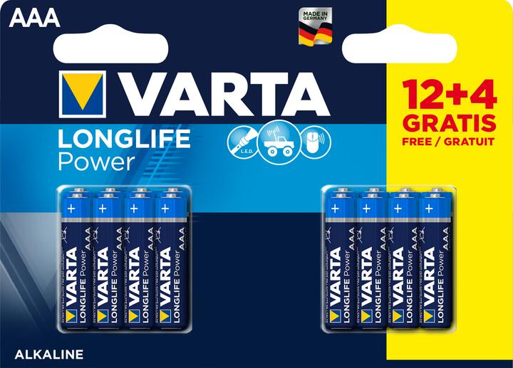 Image du produit Varta Batterie Longlife Power (16 pcs, AAA, 1260 mAh)