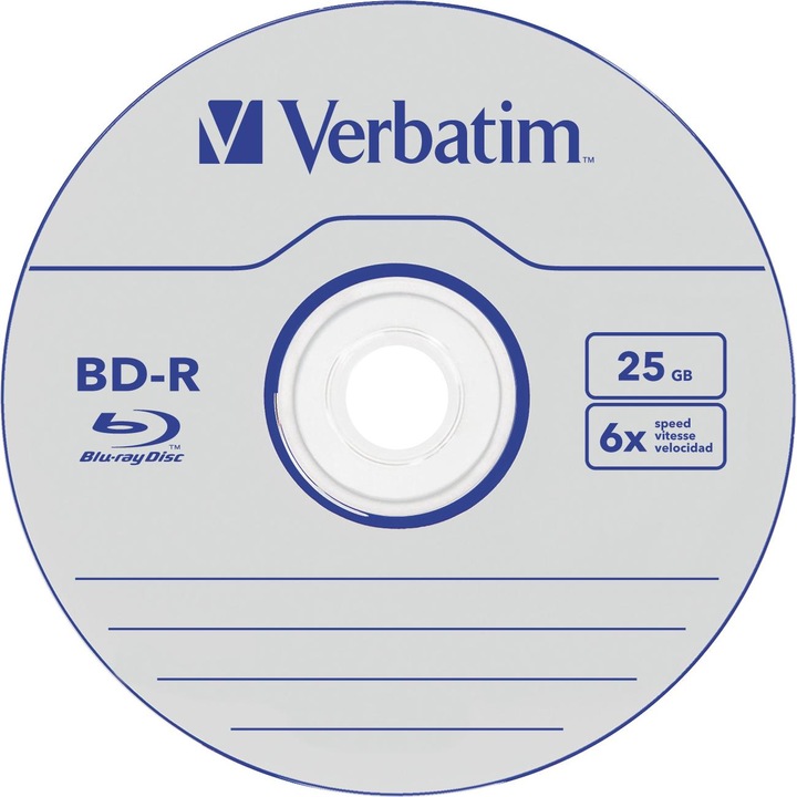 Produktbild Verbatim 1x50 BD-R Blu-Ray 25GB 6x Speed Datalife No-ID Cakebox (50 x)