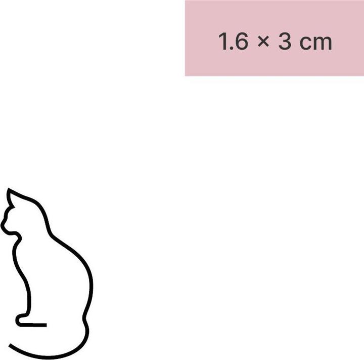 minink Temporary tattoo - minimalist cats