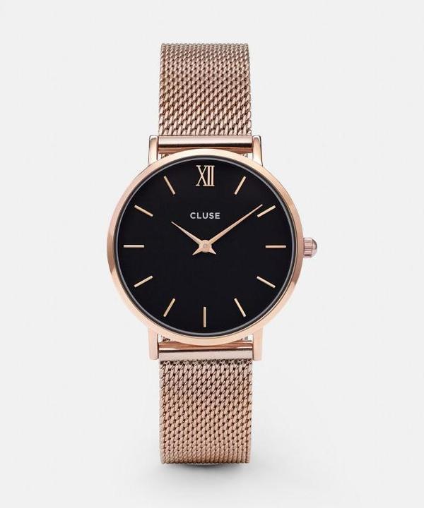 Produktbild Cluse Minuit Mesh Rose Gold (Analoguhr, 33 mm)