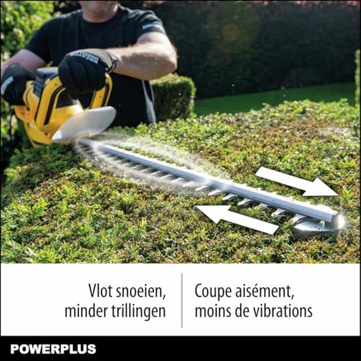 Image du produit Powerplus Taille-haies 600W 610mm (Fonctionnement sur secteur)