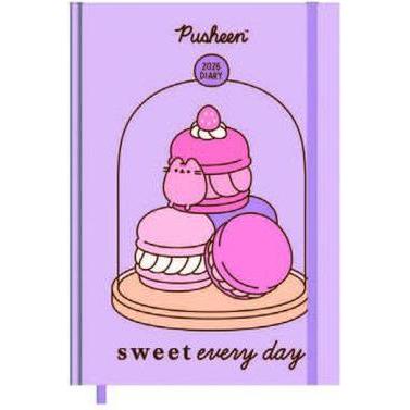 Pyramid, Quaderni + Bloc notes, Pusheen Sweets A5 Premium Diary 2026 (A5)