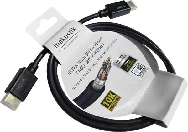 Actual product image Inakustik in-akustik Ultra High-Speed HDMI 2.1 1.5 m Banderole (1.50 m)