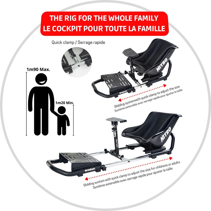 Actual product image Oplite NitroKart - Family Pack