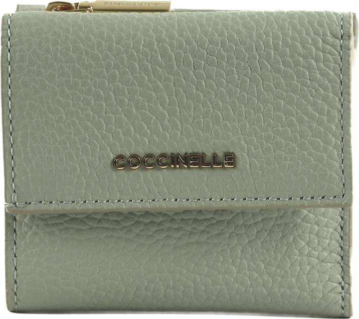Actual product image Coccinelle Metallic Soft Wallet Grained Leather