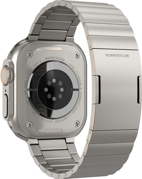 Produktbild Vonmählen Titan Gliederarmband Pro für Apple Watch 44/45/46/49mm, beige (Stainless Steel)