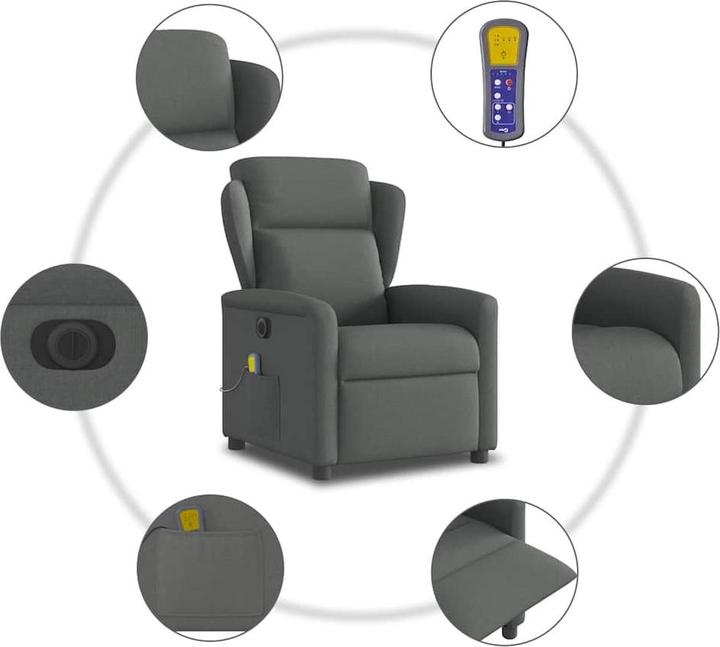 Image du produit vidaXL elektrischer Massagesessel
