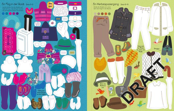 Actual product image My Fashion Sticker Book: Autumn Collection