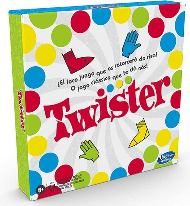 Actual product image Hasbro Twister table game 98831B09 (Portuguese, Spanish)