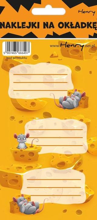 Produktbild Notizbuchaufkleber - Käse (12 Stück)