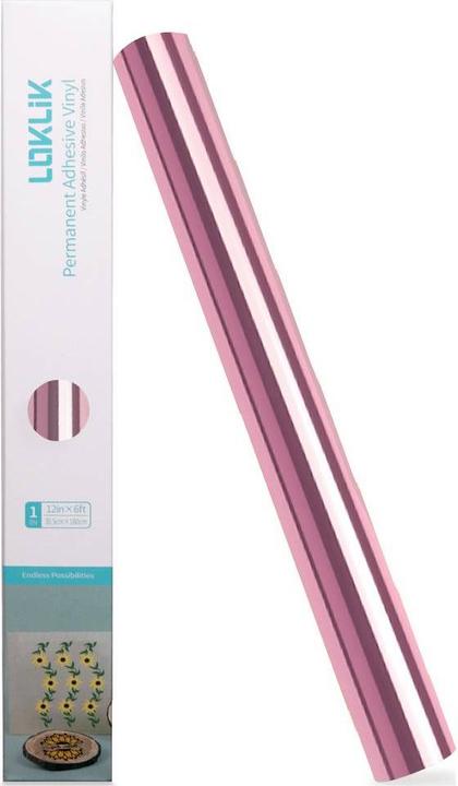 Produktbild Loklik Permanent Adhesive Vinyl Mirror Metallic - Rose