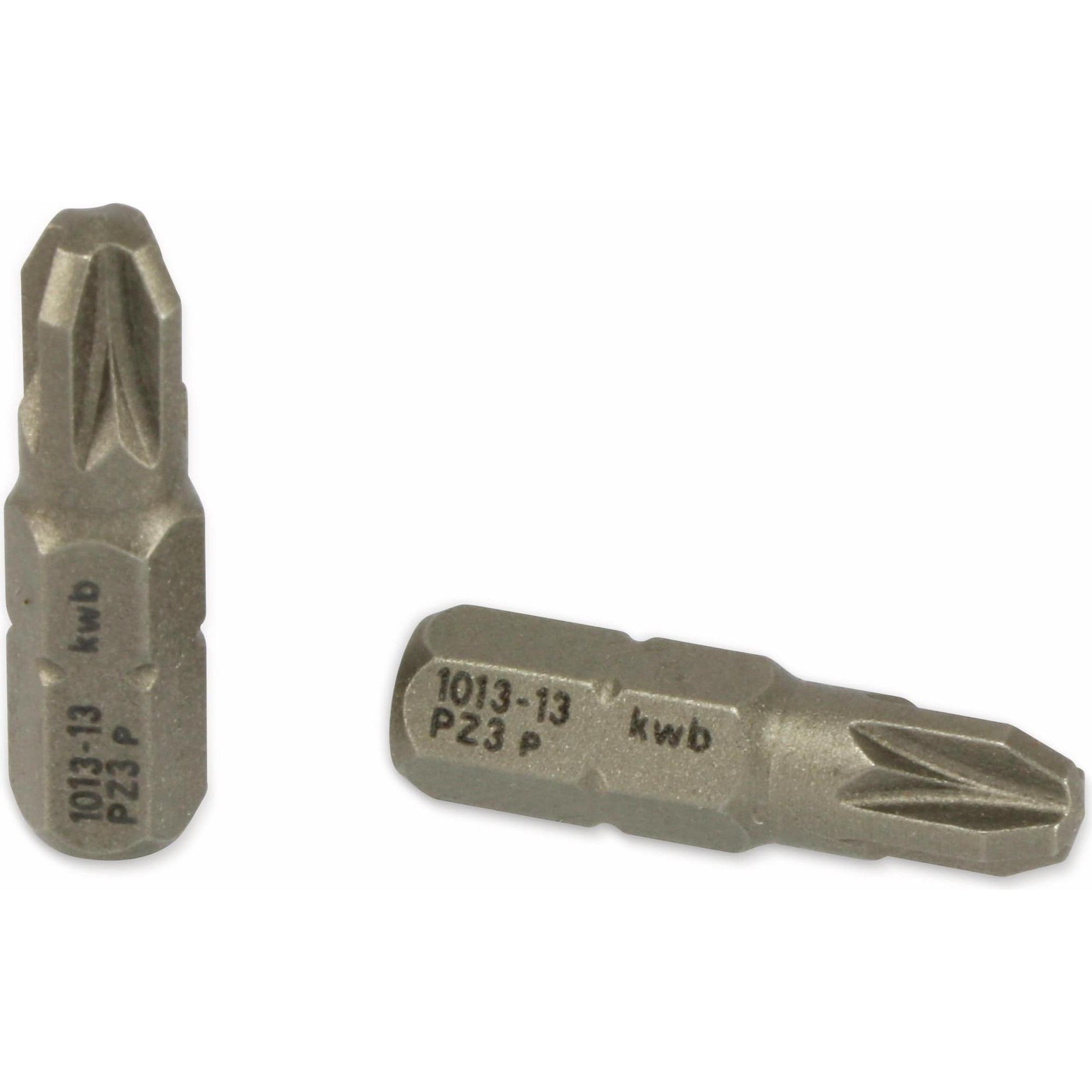Thumbnail - kwb, Bits, Bit-Set, PZ3, Chrom-Vanadium Stahl, 10 Stück