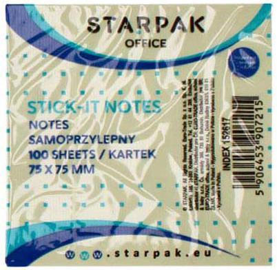 Starpak self-adhesive notebook 76x76 / 100k of (76 x 76 mm)