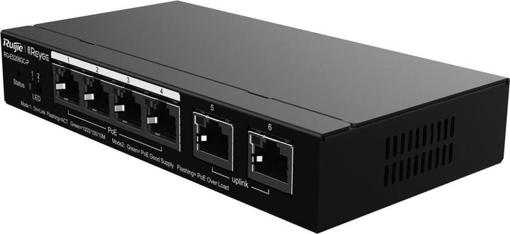 Image du produit Ruijie NET SWITCH 4PORT 1000M POE (6 Ports)