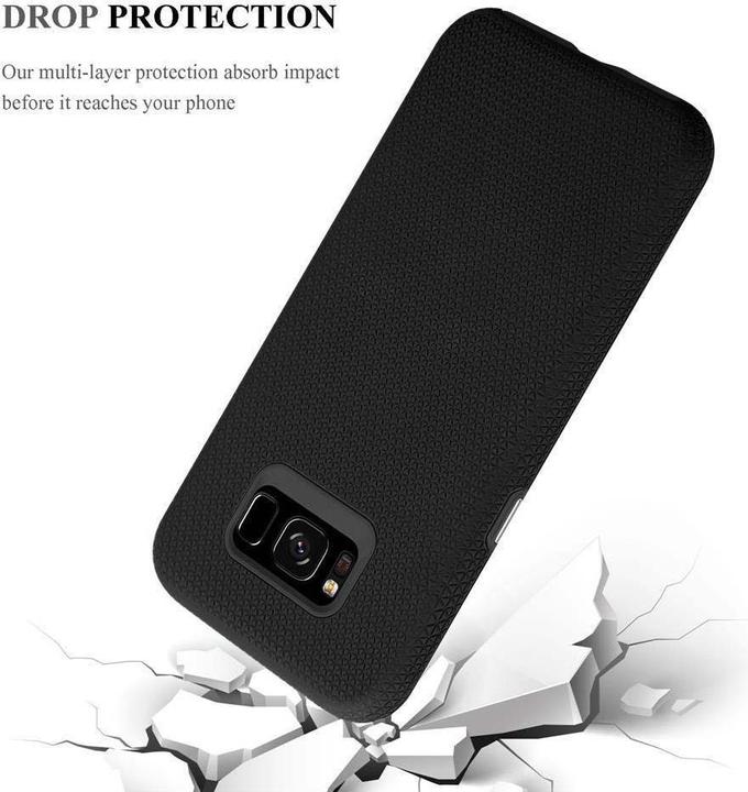 Actual product image Cadorabo Hybrid Triangle Hull (Samsung Galaxy S8+)