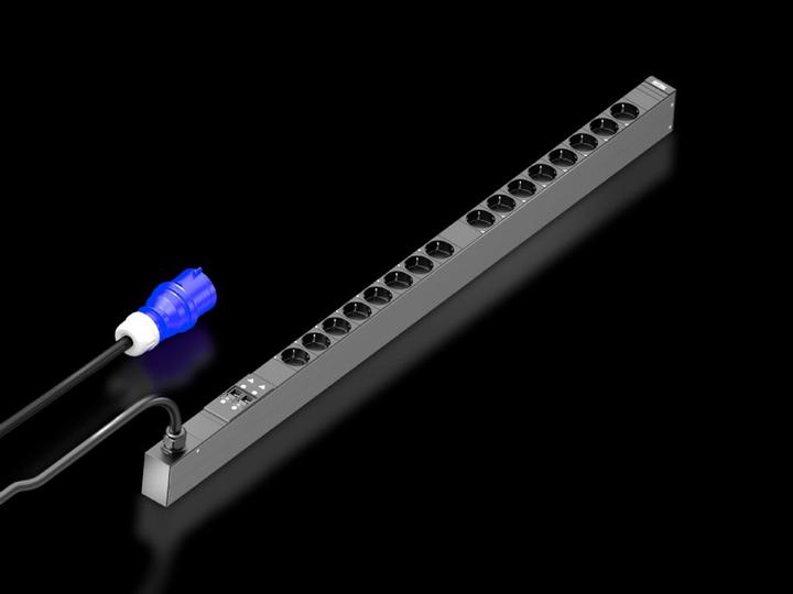 Actual product image Rittal PDU basic /1P CEE 16xCEE7/3 Schuko