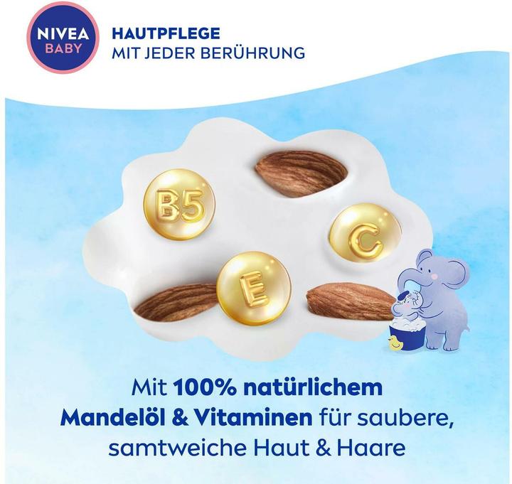 Actual product image NIVEA Head to toe bath & shampoo