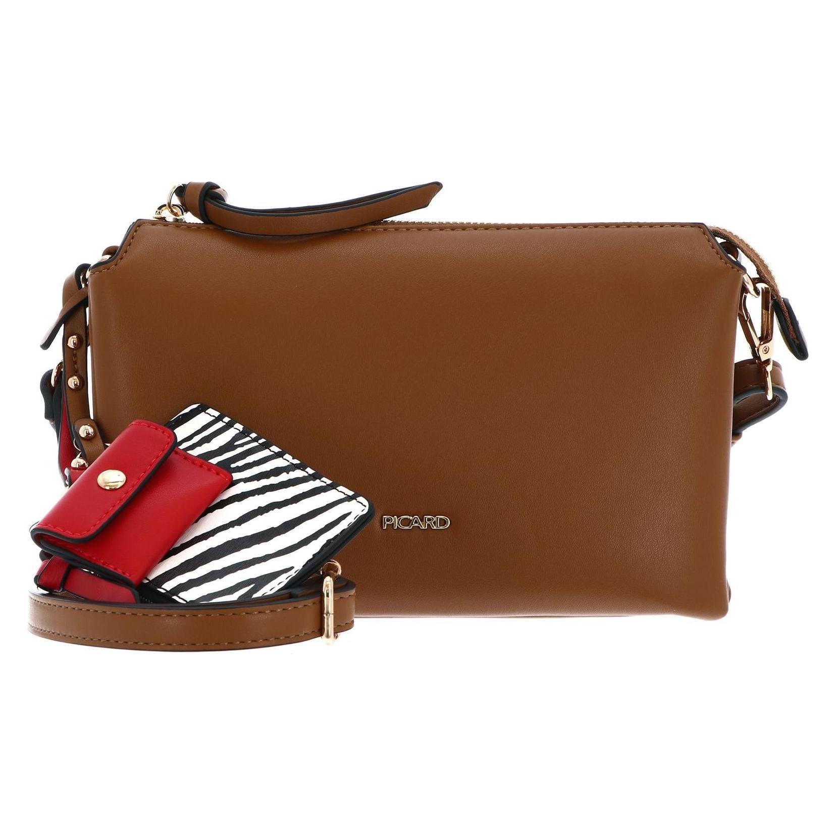 Picard, Damen, Handtasche, Safari Shoulder Bag, Braun