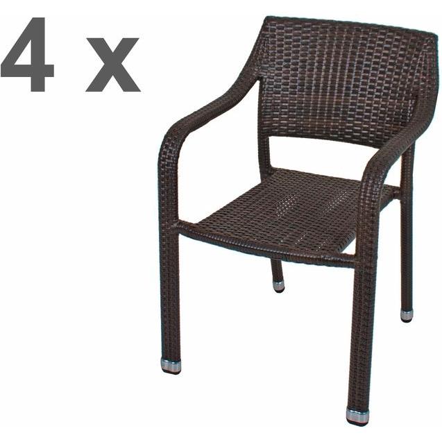 Garden Pleasure, Gartenstühle, Der Stapelstuhl CHARLESTON vereint zeitloses Design, hohen Sitzkomfort und eine attraktiv...