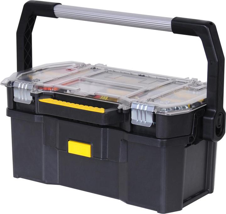 Produktbild Stanley Werkzeugtrage mit Organizeraufsatz 19 Zoll (2 Teile)