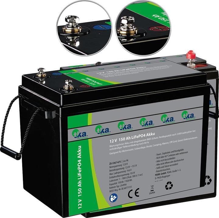 Produktbild TKA Akku (12.80 V, 150 Ah)