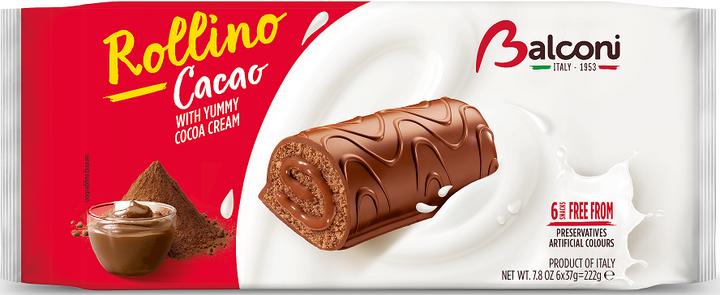 Image du produit Balconi Rouleaux de cacao 6 pcs (6 pcs, 222 g)