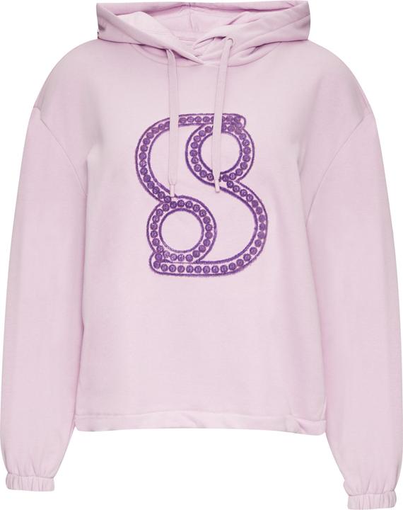 S.Oliver Sweatshirt Kapuzen-Sweatshirt mit verstellbarem Saum (44)