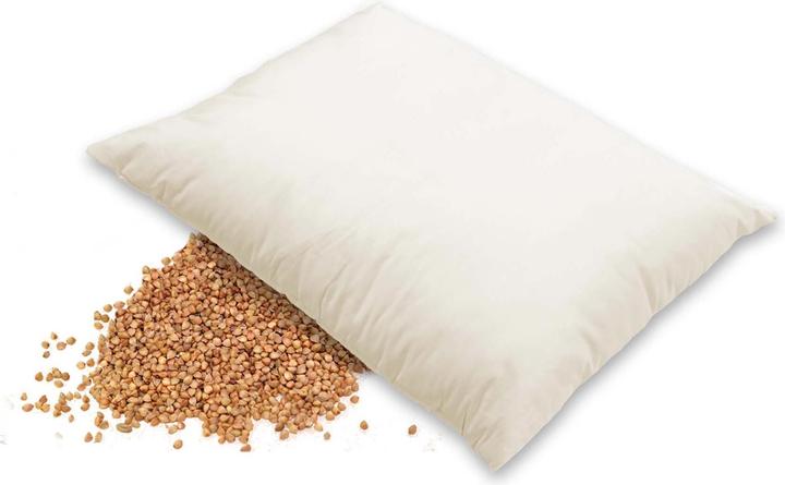 Actual product image Erzstef Buckwheat husk pillow (40 x 60 cm)