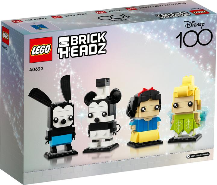 Produktbild LEGO 100-jähriges Disney Jubiläum (40622, LEGO Brickheadz)