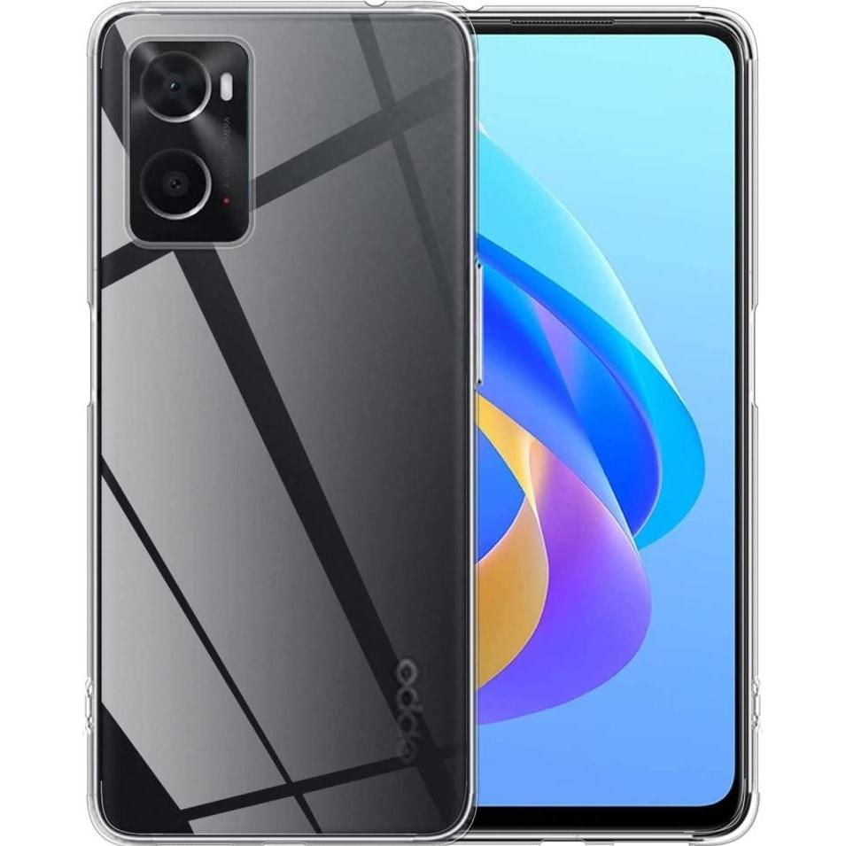 Screenguard Oppo A96 4G Flexible TPU Clear Case (Oppo A96), Smartphone Hülle, Transparent