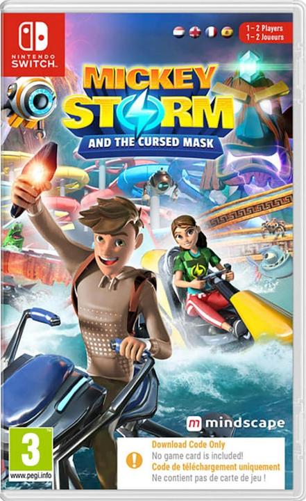 Image du produit Mindscape Mickey Storm et le Masque Maudit (code en boîte) (Switch, Switch Lite, Switch OLED)