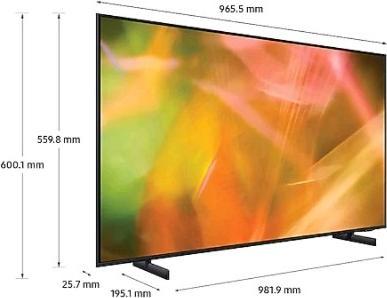 Produktbild Samsung UE43AU8070U (43", AU8070, LED, 4K, 2021)