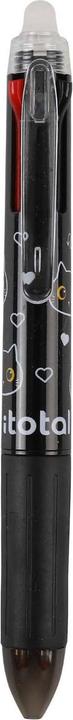 Total Juggling 4in1 radierbarer Mehrfarbenstift Schwarze Katze (Mehrfarbig, 1 x)