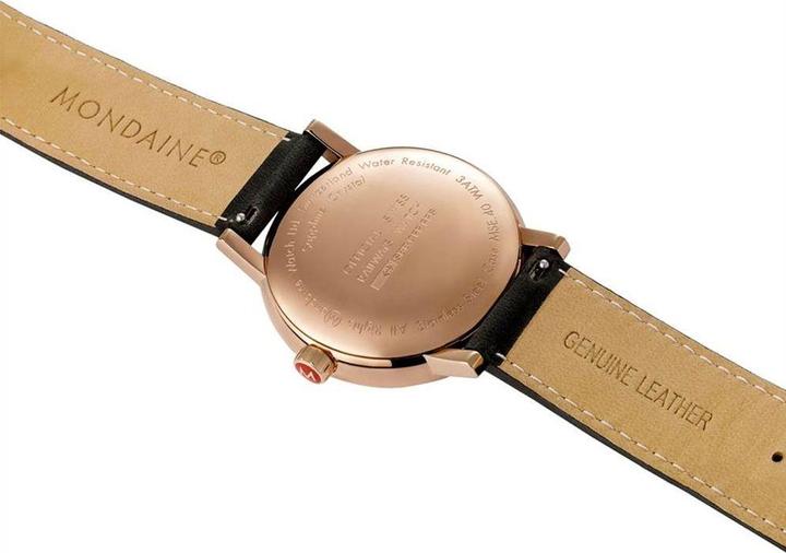 Produktbild Mondaine Evo2 - Ip Roségold (Analoguhr, 40 mm)