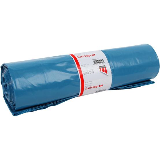 Quantore Extra stabiler blauer Abfallsack LDPE T50 240L 10 Stück, Abfallsack, Blau