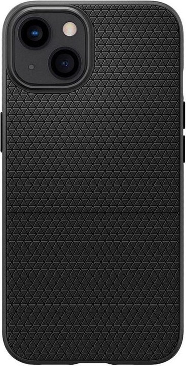 Actual product image Spigen ACS03519 Mobile Phone Protective Case 15.5 cm (6.1" ) Cover Black (Apple iPhone 13)