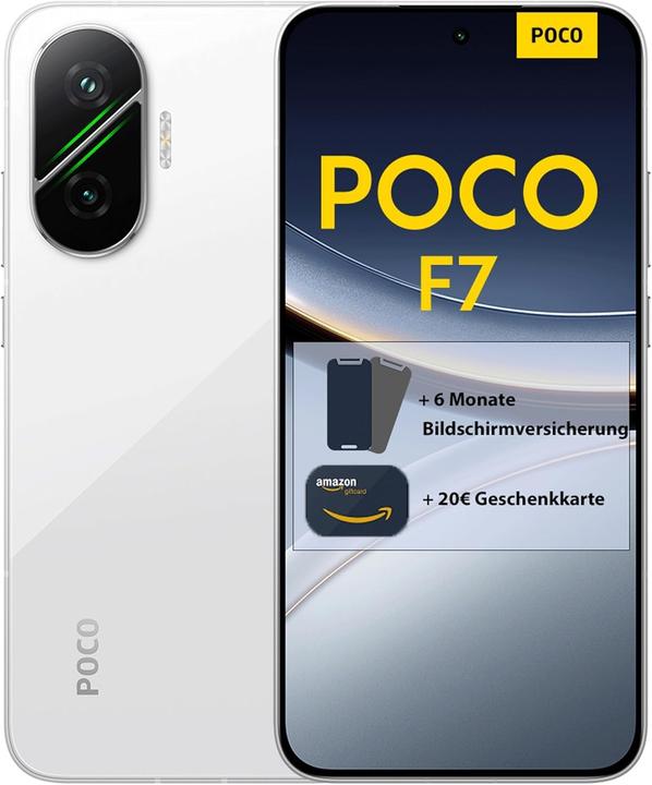 Xiaomi Poco F7 (512 GB, Weiss, 6.83", 5G)