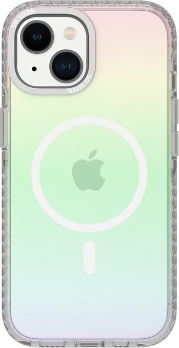 Actual product image So Seven Protective case for iPhone 15 MagSafe Iridescent Rainbow (Apple iPhone 15)