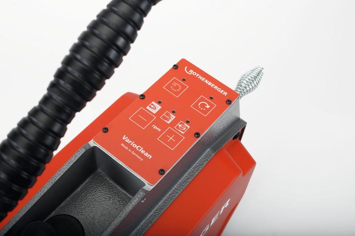 Actual product image Rothenberger R600 VarioClean battery pipe cleaning machine 18 V Solo ( 1000003345 ) CAS - without battery, o (1 pcs.)