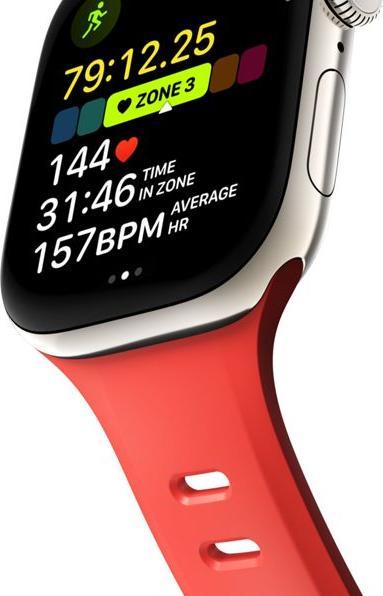 Actual product image Nomad Tempo Band 46mm Coral (20 mm, Plastic)