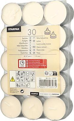 Immagine prodotto Papstar Lampade da tè - con una lunga durata di combustione h (30 pz.)