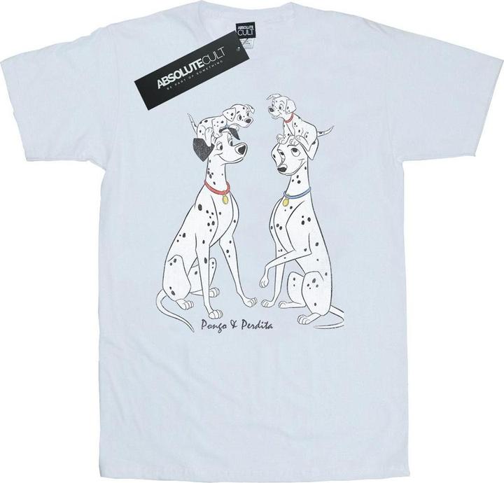 Immagine prodotto 101 Dalmatians Pongo And Perdita Maglietta Uomo (XL)