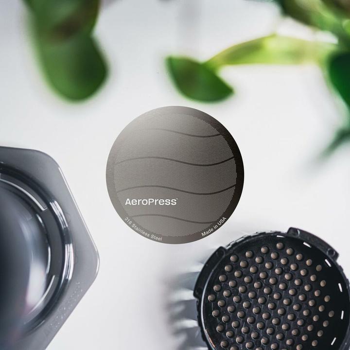 Actual product image Aeropress Stainless steel filter
