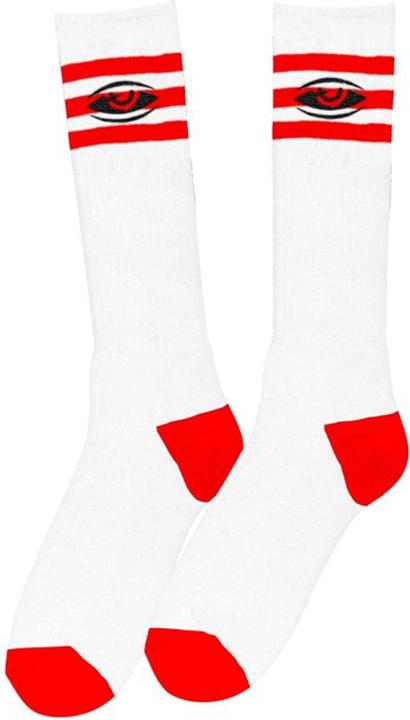 Produktbild Toy Machine Watching Embroided Crew Socks (One Size)